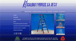 Desktop Screenshot of escalerasyperfiles.com